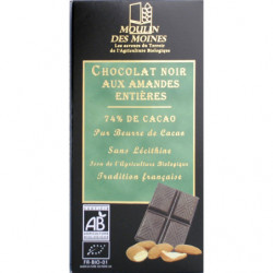 Chocolat noir et amandes...