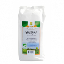 Farine de blé blanche T55 1kg