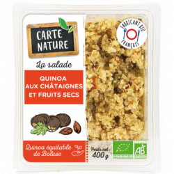 Quinoa aux châtaignes et...