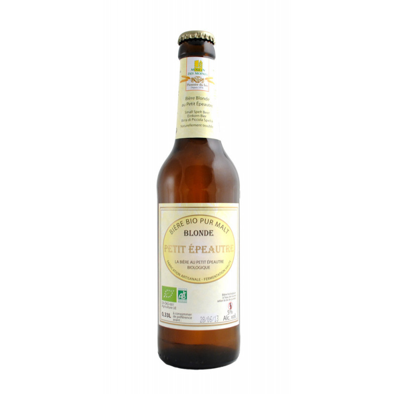 Bière blonde petit épeautre 33cl