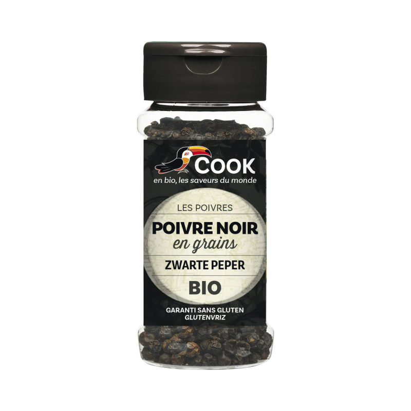 Poivre noir en grain Biopartenaire 50g