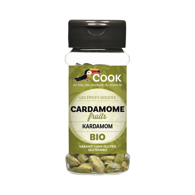 Cardamome fruit graine Biopartenaire 25g