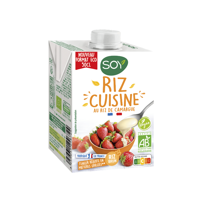 Riz cuisine 50cl, au riz brun de Camargue