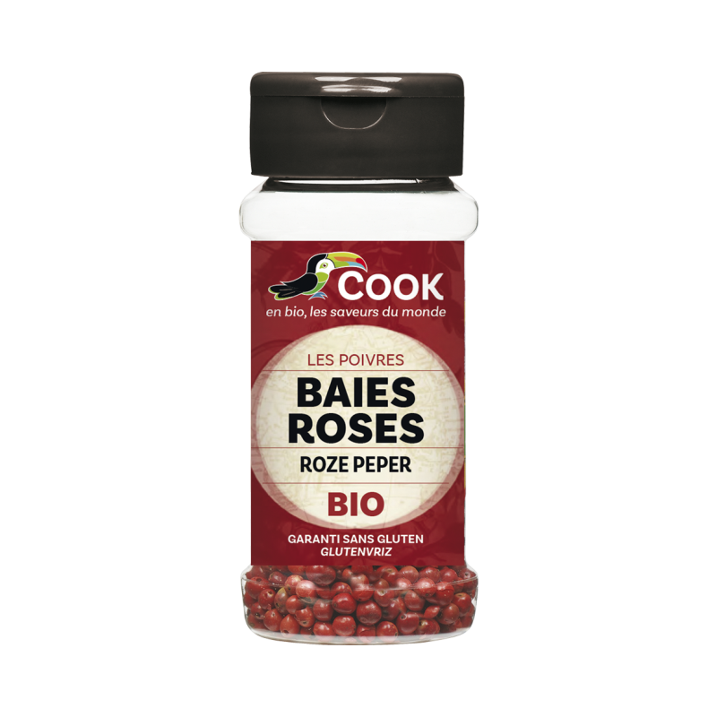 Baies roses entières Biopartenaire 20g