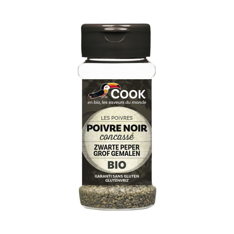 Poivre noir concassé Biopartenaire 50g