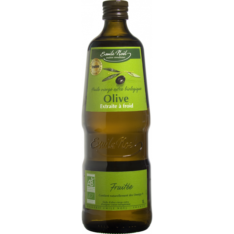 Huile olive saveur fruitée 1l