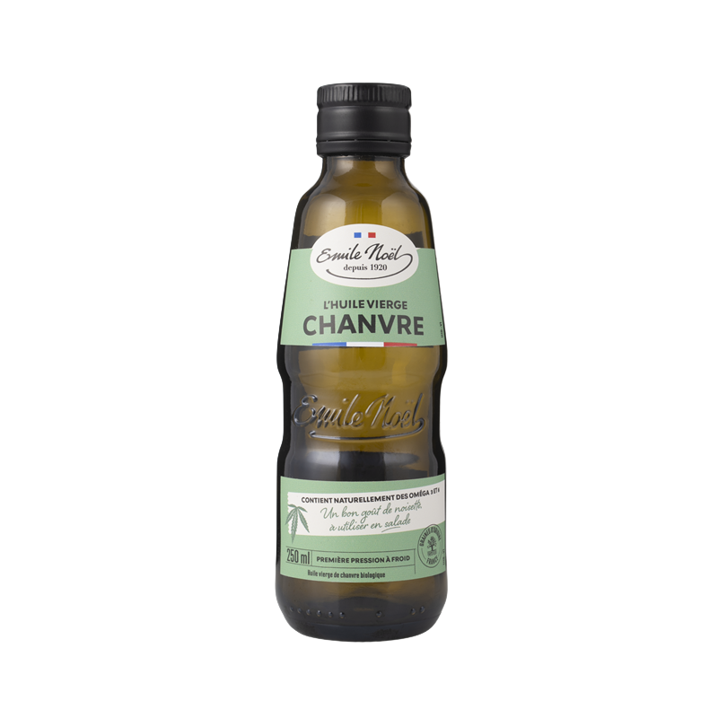 Huile chanvre vierge 1/4l