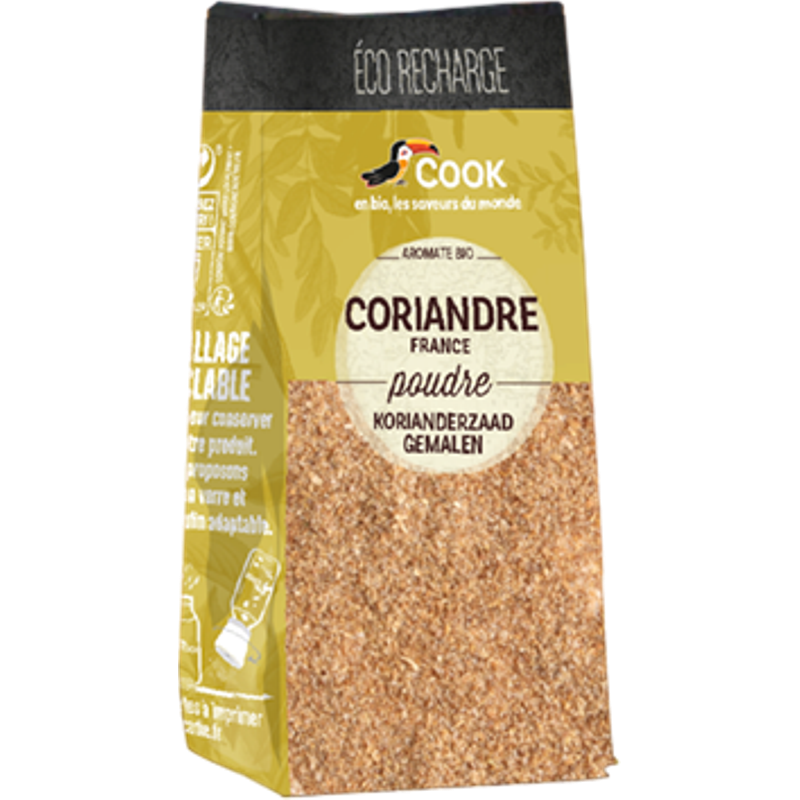 Coriandre en poudre - éco recharge 30g