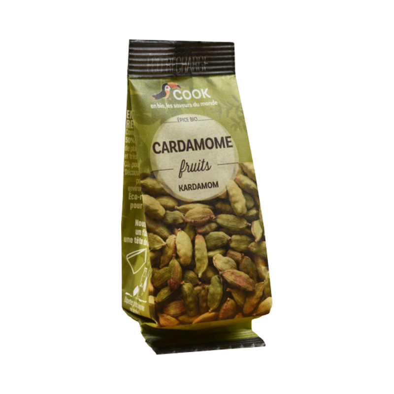 Cardamome fruits - éco recharge 25g