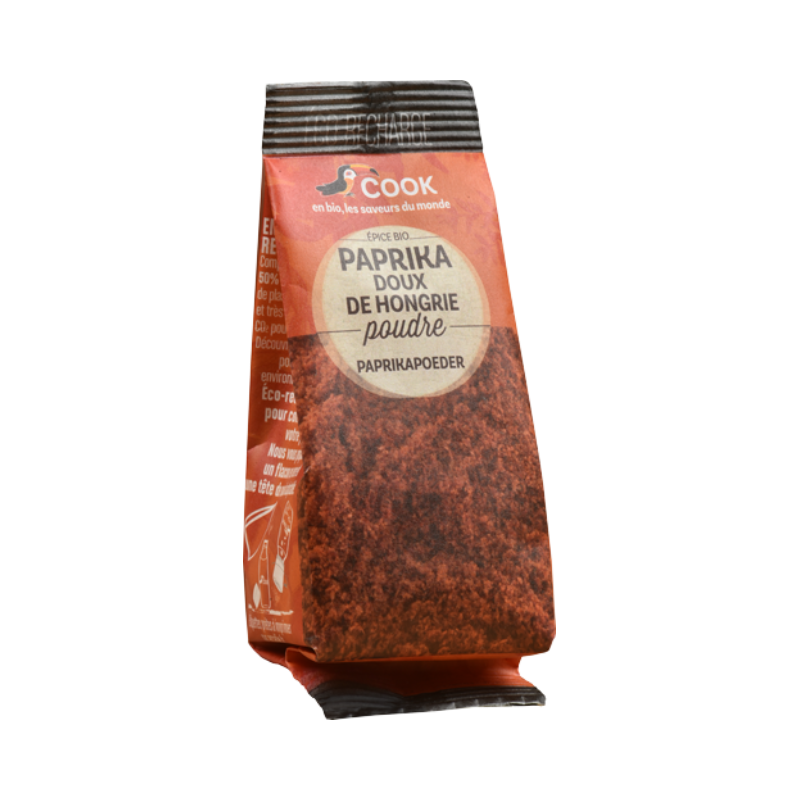 Paprika doux de Hongrie - éco recharge 40g