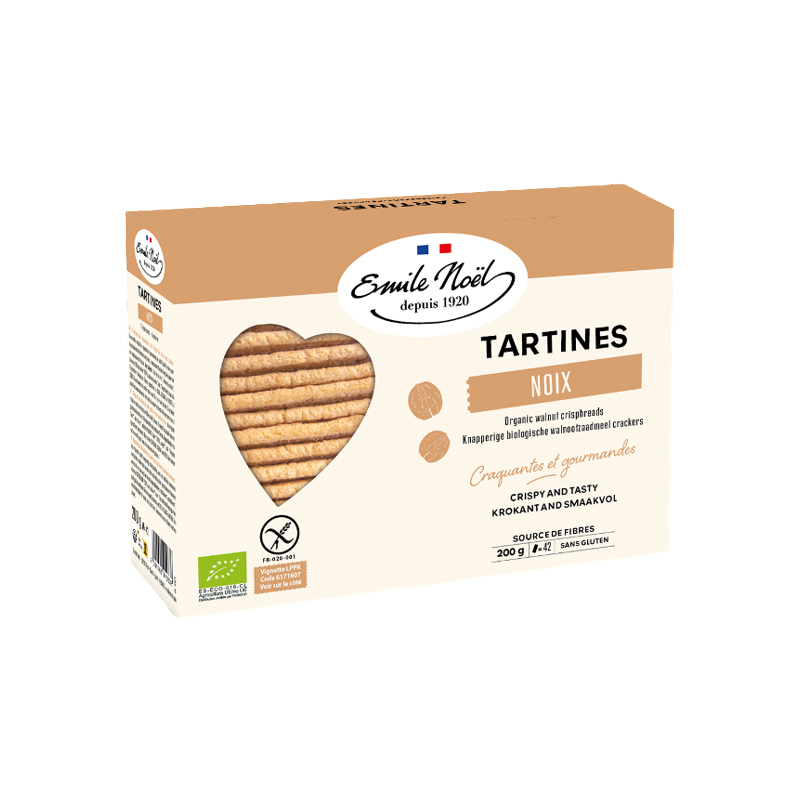 Tartines noix 2x100g