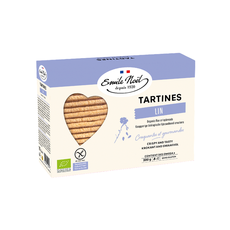 Tartines lin 2x100g