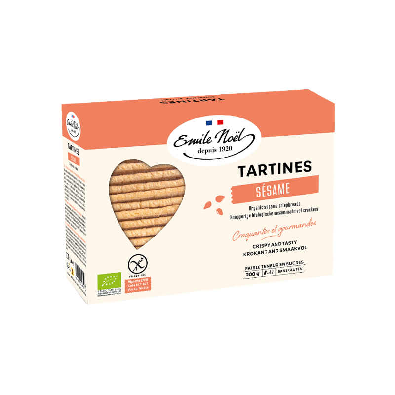 Tartines sésame 2x100g