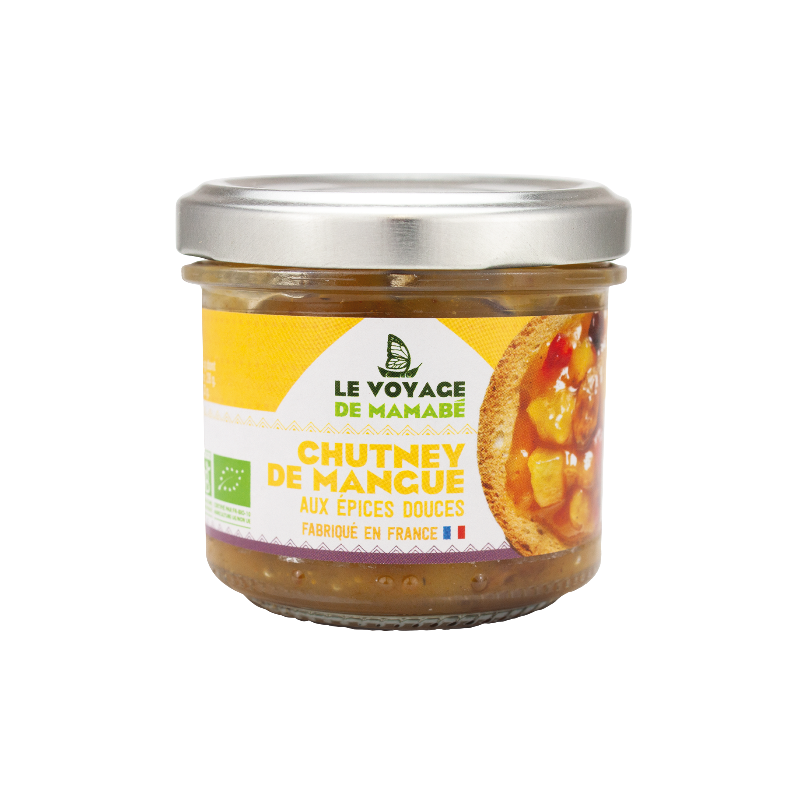 Chutney de mangue aux épices douces 100g