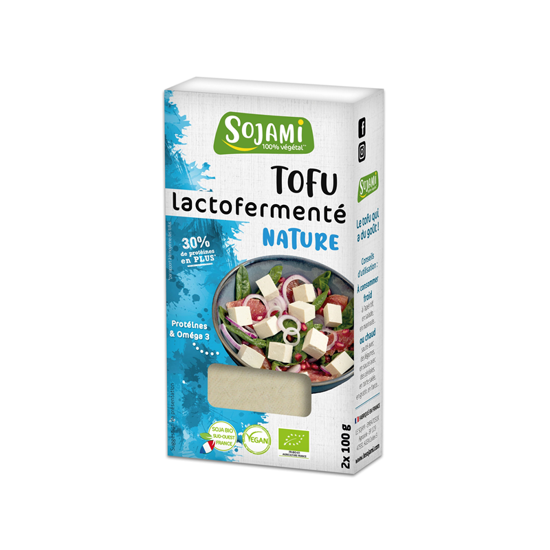 Tofu lactofermenté nature 2x100g