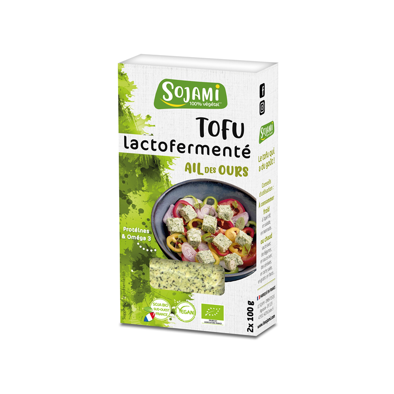 Tofu lactofermenté ail des ours 2x100g