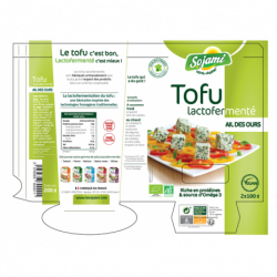 Tofu lactofermenté ail des ours 2x100g