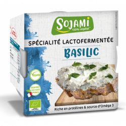 Sojami à tartiner basilic 125g