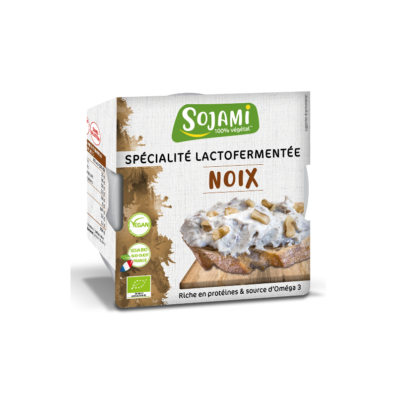 Sojami à tartiner noix 125g