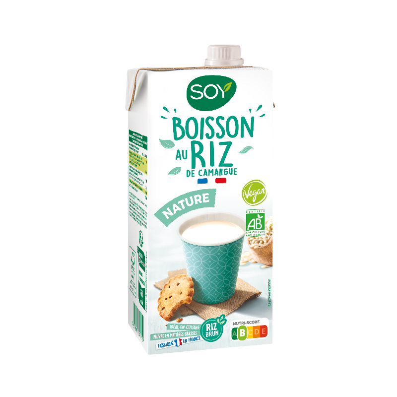 Boisson au riz brun de Camargue 1l