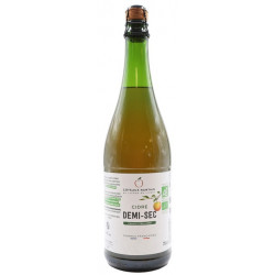 Cidre demi-sec 75cl