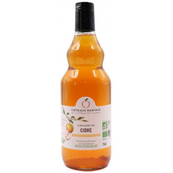 Vinaigre de cidre, bouteille verre, 75cl