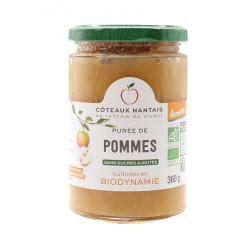 Purée pomme Demeter 360g