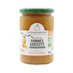 Purée pomme-abricot Demeter...