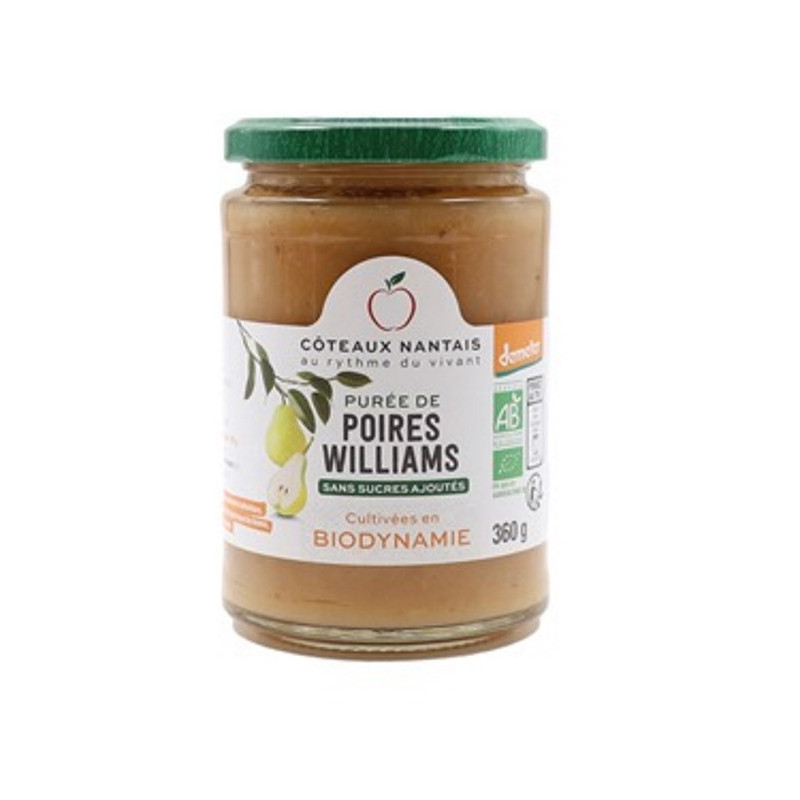 Purée poire william Demeter 360g