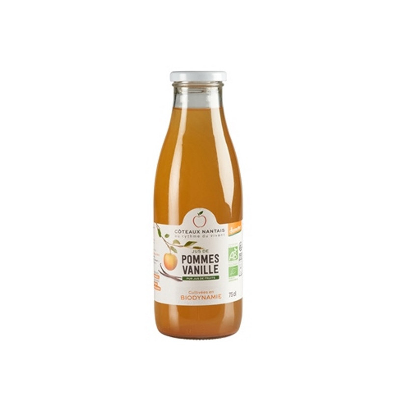 Jus de pomme vanille Demeter 75cl