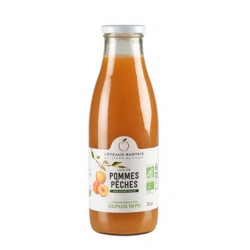 Jus de pomme-pêche 75cl