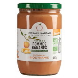 Purée pomme banane Demeter...