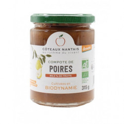 Compote poires Demeter 315g