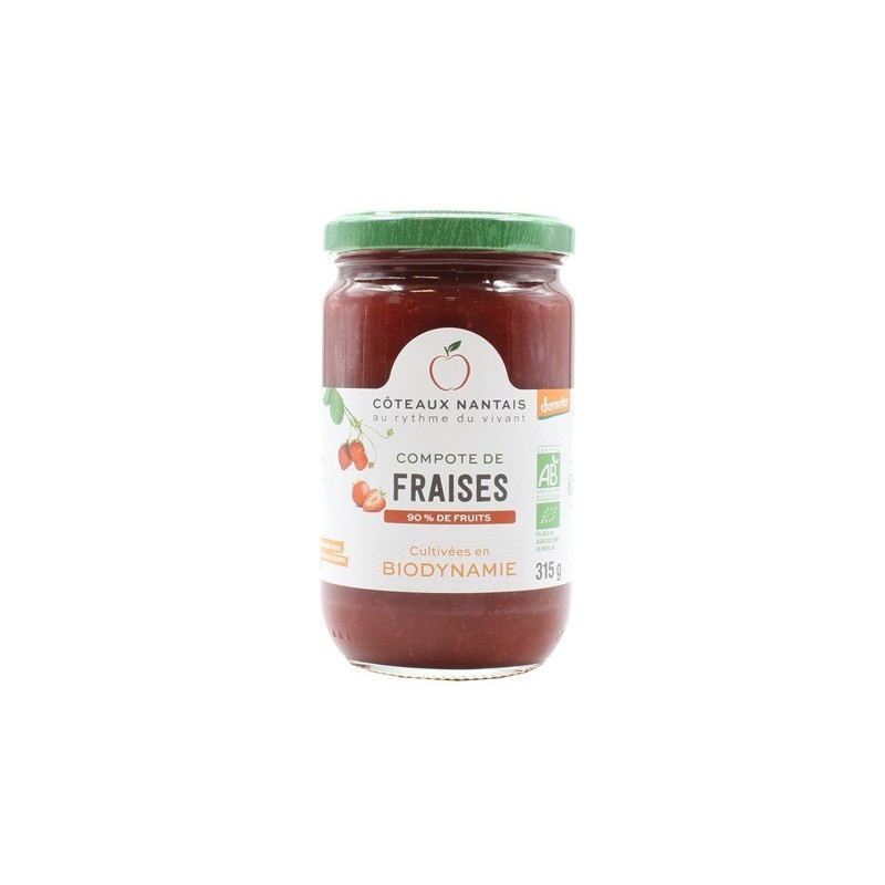 Compote fraises Demeter 315g