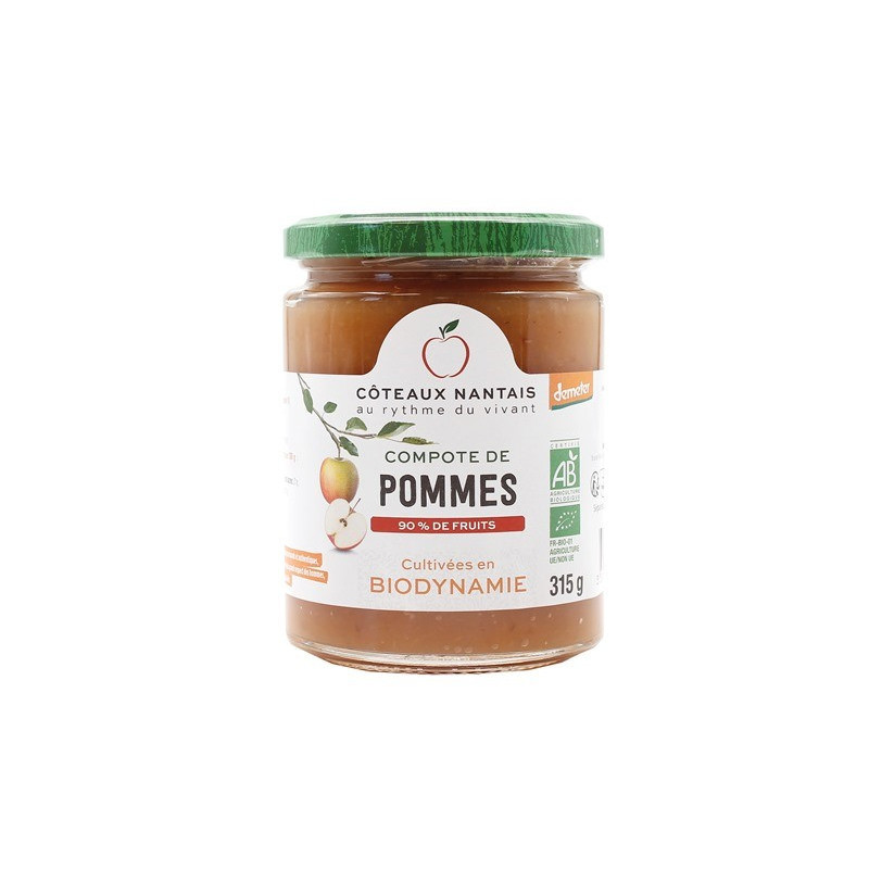 Compote pommes Demeter 315g