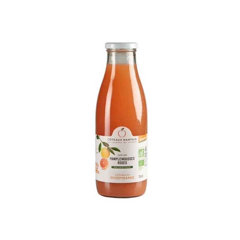 Jus de pamplemousse rose Demeter 75cl