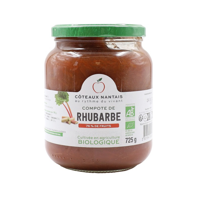 Compote rhubarbe 725g