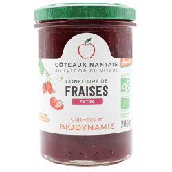 Confiture fraises extra 260g