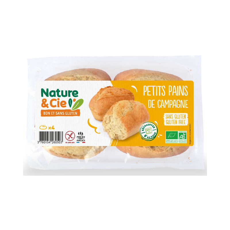 Petits pains de campagne 240g