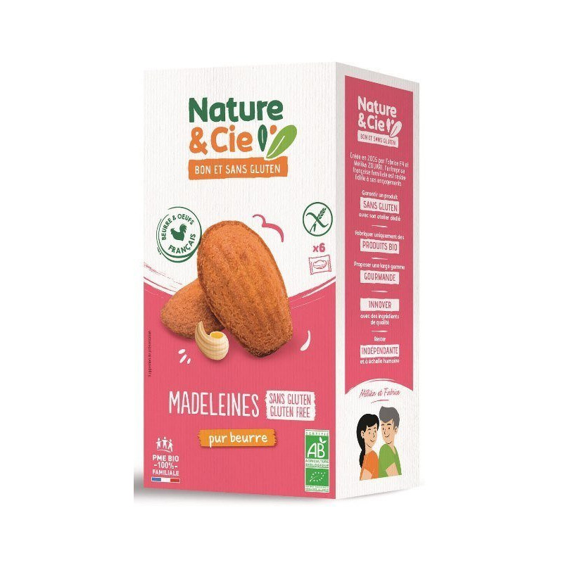 Madeleines pur beurre 150g