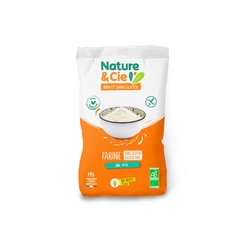 Farine de riz blanche 500g