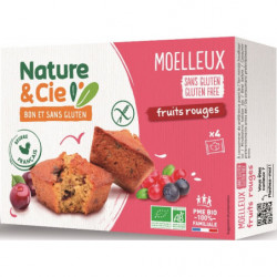 Moelleux fruits rouges 160g