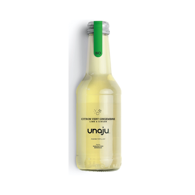 Boisson gazéifiée citron vert gingembre 25cl