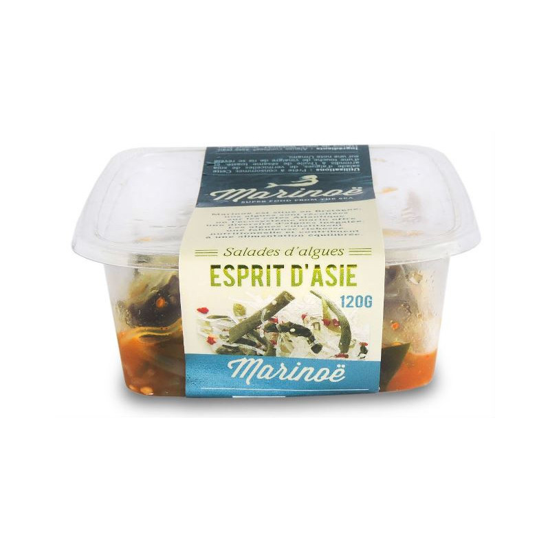 Salade aux algues Esprit d'Asie 120g (62% ingrédients issus agr.biologique)