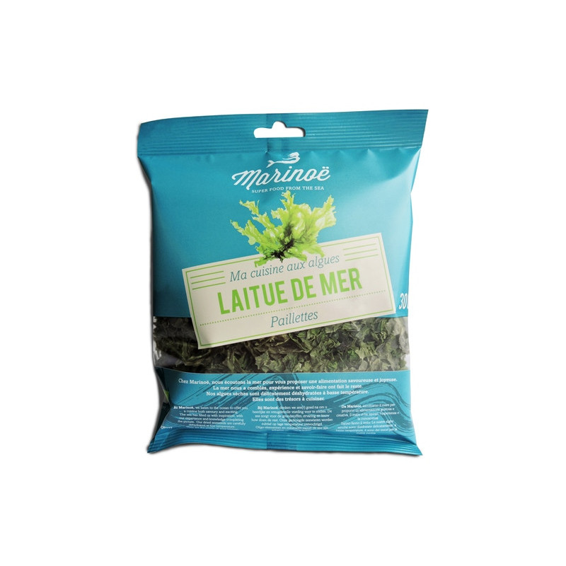 Laitue de mer paillettes 30g (cueillette sauvage, origine Atlantique)