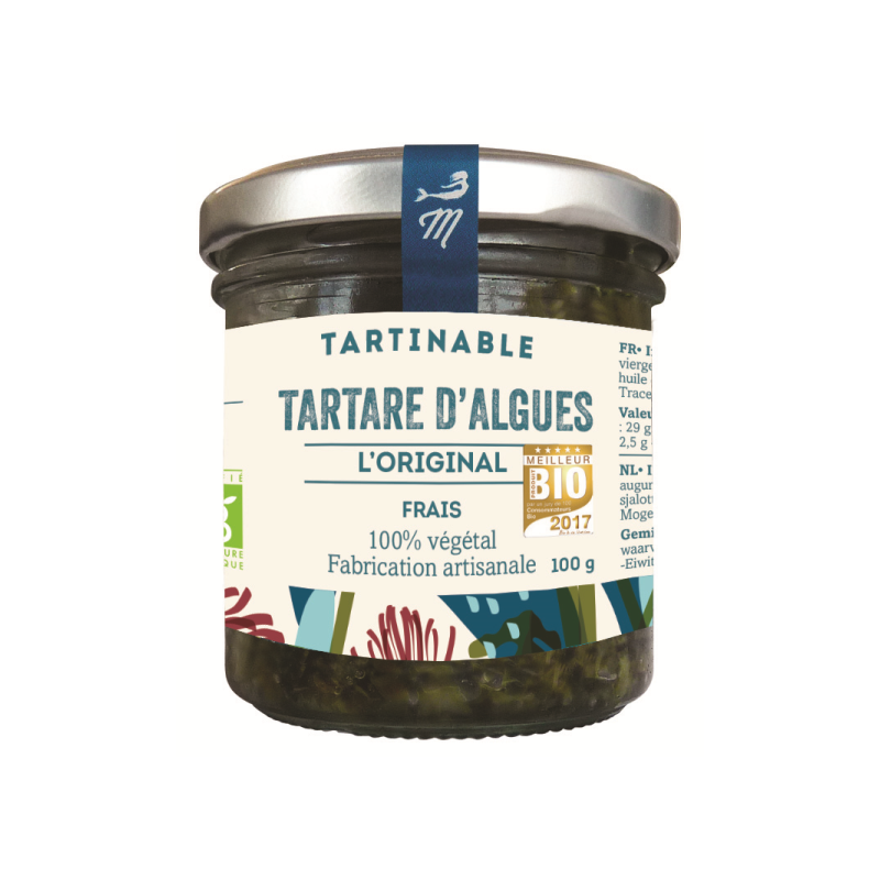 Tartare d'algues l'Original frais (dulse, laitue de mer, haricot de mer) 100g