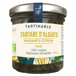 Tartare d'algues wakamé et...