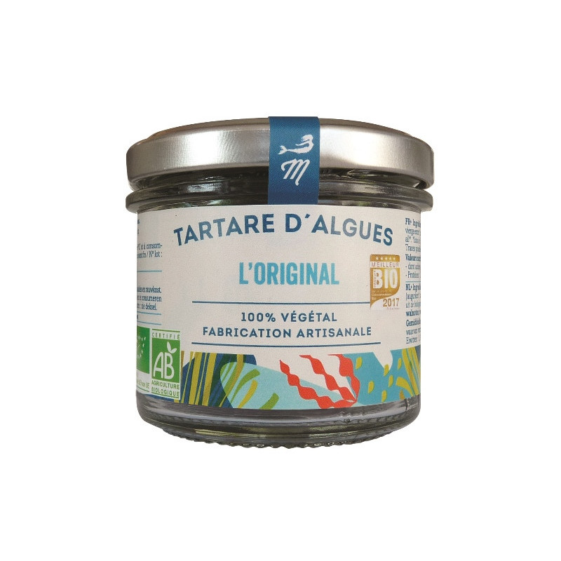 Tartare d'algues l'Original 90g (dulse, laitue mer, haricot mer ...)