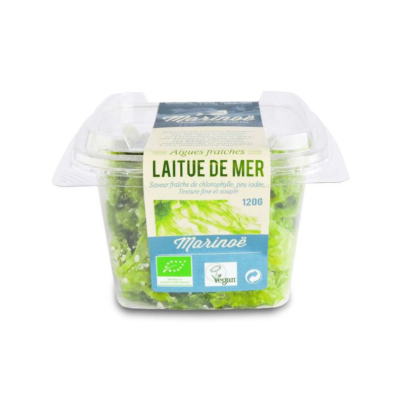 Laitue de mer 120g (ulva, sel marin)