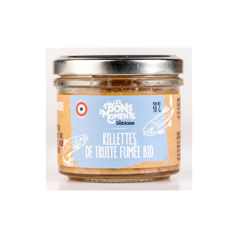 Rillettes de truite fumée 90g